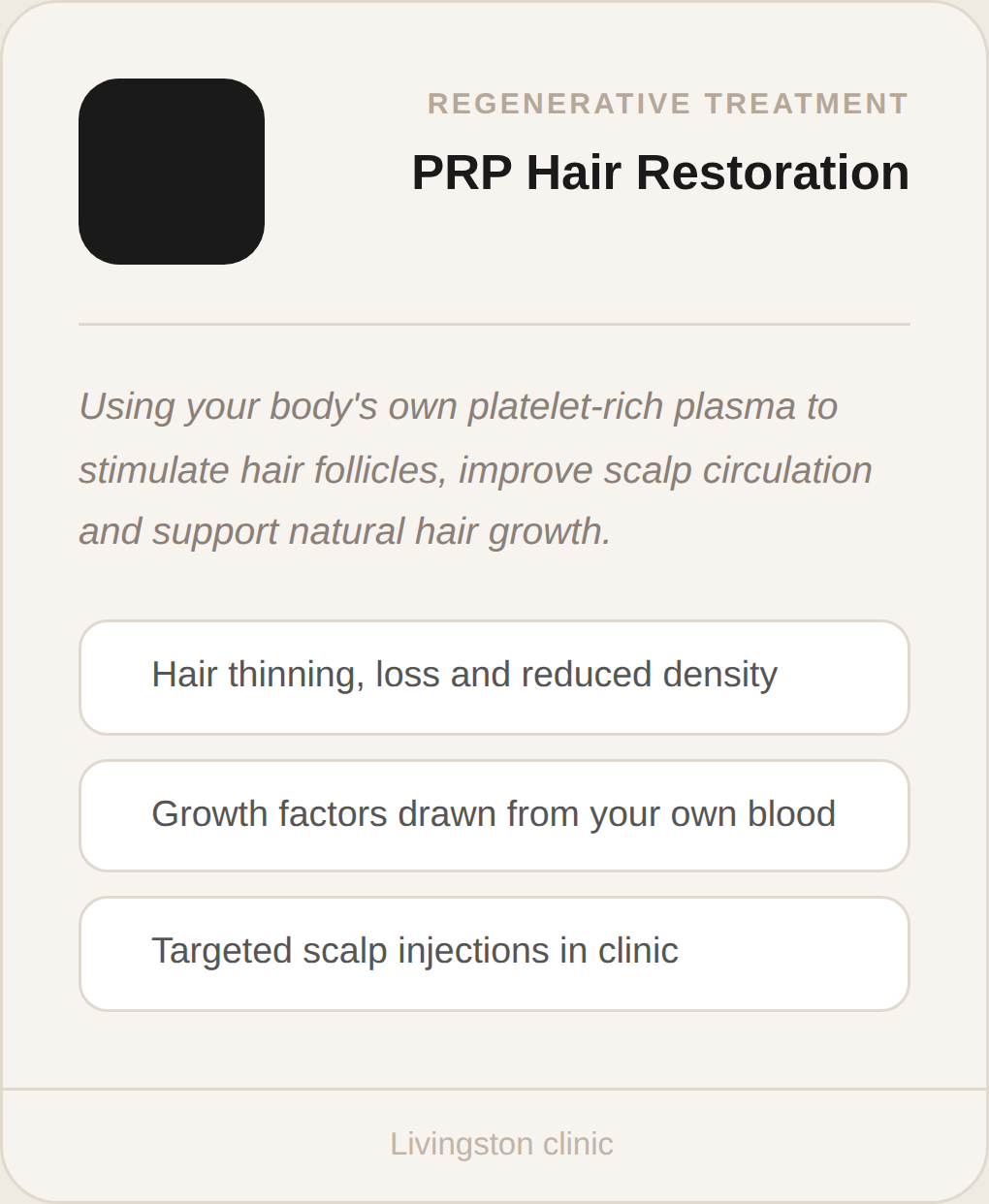 PRP Hair Restoration